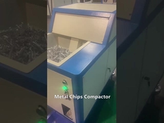 Tembaga Chips Aluminium Mesin pengisian daur ulang Scrap Metal Shavings Compactor