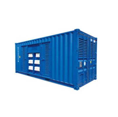 Unit genset diesel tipe marine stainless steel canopy perkins untuk kontainer reefer