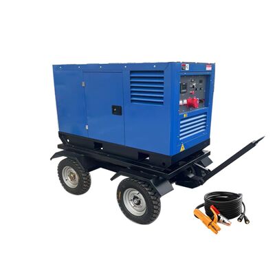 DC Tig Mig Stick Welder 100% Siklus Kerja 350A 480A 500A 700A Mesin Diesel