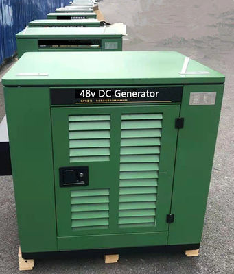 250A 300A Auto start stop baterai pengisian daya genset 48V DC generator diesel untuk penggunaan telekomunikasi