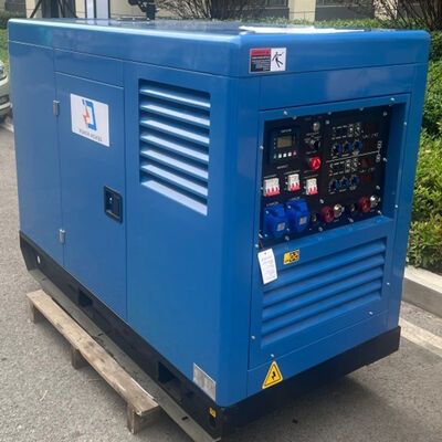 Mesin las tugas berat Big Blue 600 Air Pak diesel welder 600Amp untuk las stick, mig