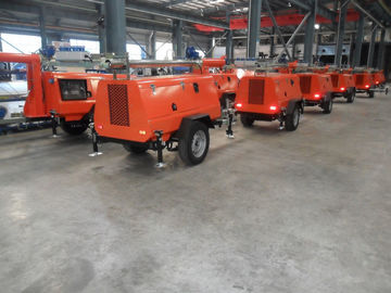 5kw to 15kw trailer mobile light tower diesel generator