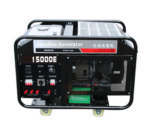 Chongqing Power Electric 15kw portable gasoline generator set air cooling engine 2 cylinder